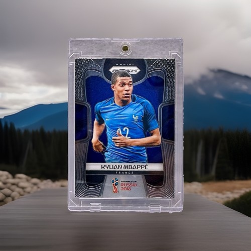 2018 Panini Prizm World Cup Soccer #80 Kylian Mbappe Base Set France RC HOT