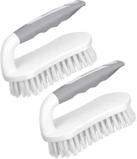Scrub Brush, Heavy-Duty Scrub Brushes for Cleaning with Stiff Bristles Cleaning
