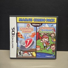 Mamas Combo Pack 1 - Nintendo DS. Cooking Mama & Camping Mama Outdoor Adventures