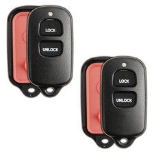 2 Key Fob Remote Shell Case Replacement For Toyota Bab237131-056