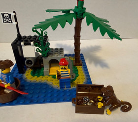 Vintage LEGO Pirates: SHIPWRECK ISLAND #6260~100% COMPLETE