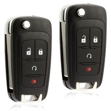 2 Remote Key Fob Remote Start Flip for 2012 2013 2014 2015 2016 Chevrolet Sonic