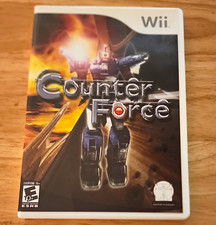 Counter Force Manual Included Shoot 'em up Wii NTSC 2007