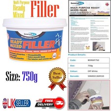 750g Ready Mixed Multi Purpose Internal/External Filler Wall Plaster Stone Wood