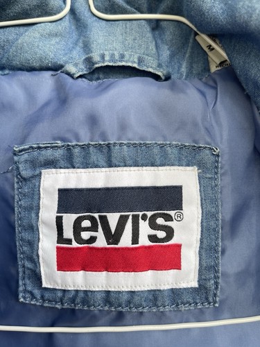 Levi’s Denim bomber Jacket Size M - Picture 8 of 11