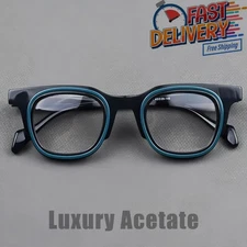 Casual Gafas Lecto Lujo Unisex Square Montura Completa Moda Exterior Negocio Uso