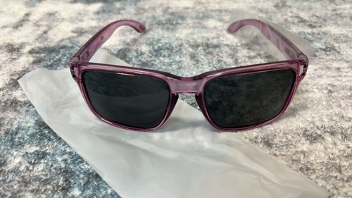 Occhiali da sole Oakley viola polarizzati uomo OO9102-U2 Holbrook 57 mm trasparenti - Foto 2 di 4