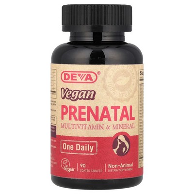Vegan Prenatal Multivitamin & Mineral, One Daily, 90 Coated Tablets