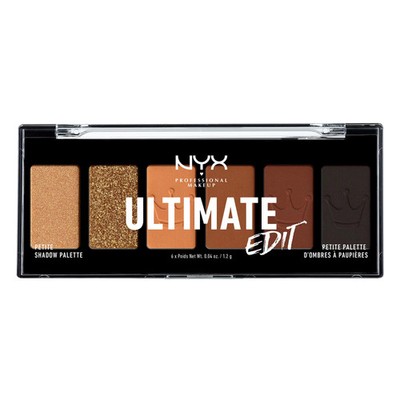 NYX PROFESSIONAL MAKEUP Ultimate Edit Mini Eyeshadow Palette, Ultimate Queen