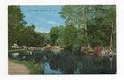 Grant Park Atlanta Georgia Unposted Vintage Linen Postcard