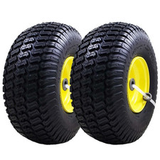 2-pack Front Tires And Rim 15x6-6 For John Deere 100 And 300 Series Gy20638