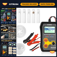 Universal Fuel Injector Tester  Cleaner Kit, 5 Modes, Adjustable Pulse Width, 6