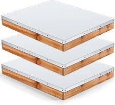 3 Pcs Beehive Telescoping Metal Beehive Cover 10 Frame