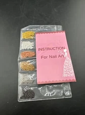 3d metal nail art decoration 📦