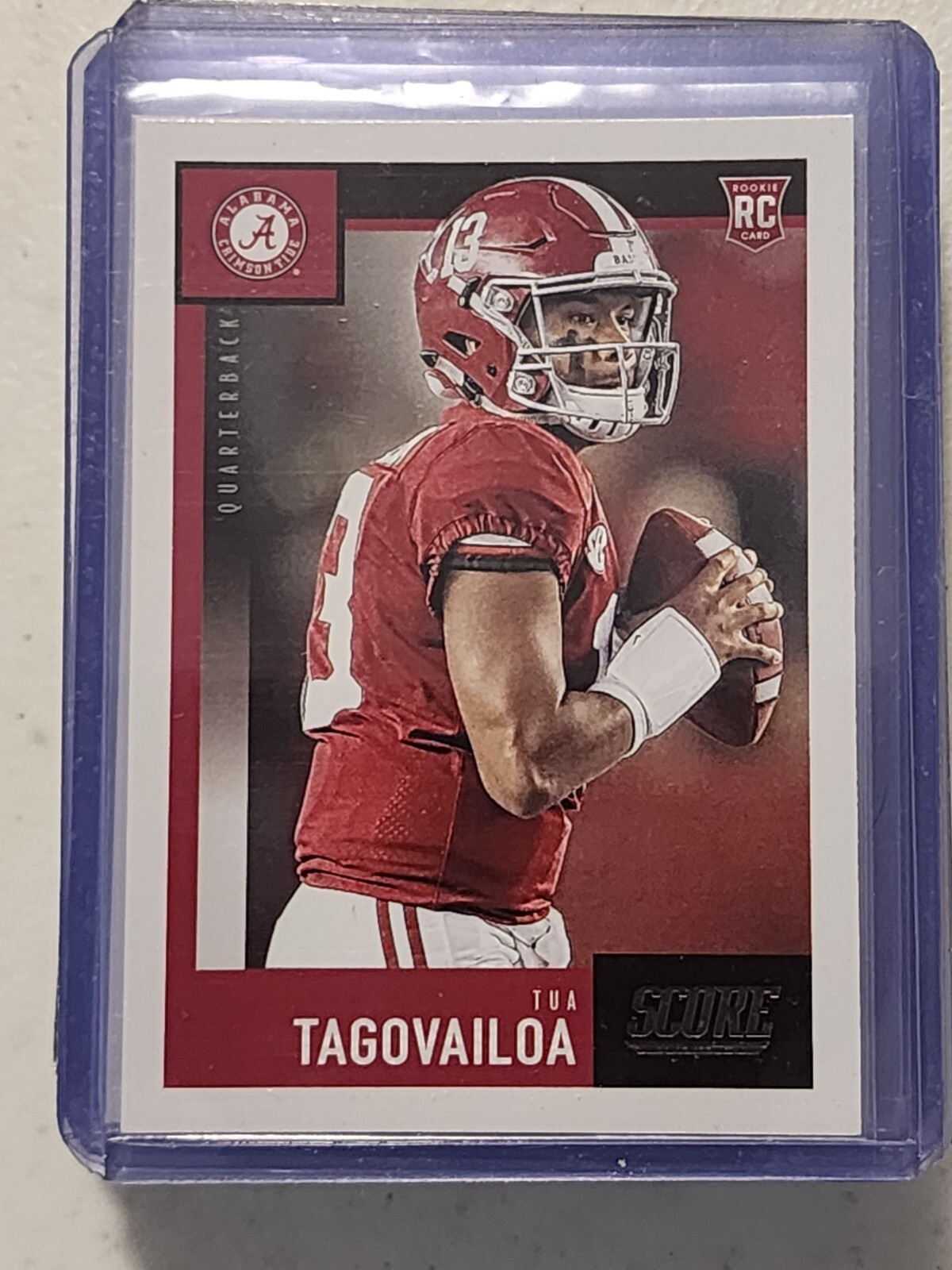 2020 Panini Score Tua Tagovailoa Rookie 369 RC Dolphins Alabama Crimson Tide