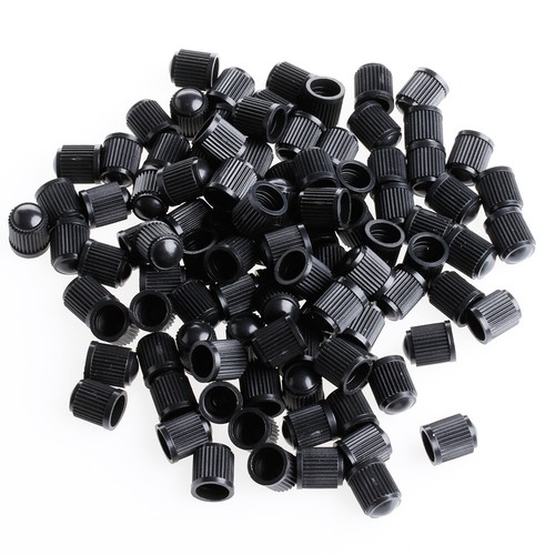 New 100x Plastic Auto Car Bike Motorcycle Truck wheel Tire for Valve Stem Caps B - Picture 5 of 8