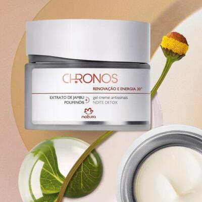 NIB Natura CHRONOS Antissinais 30+ Noite Renovação Energia anti-aging 30+ Night