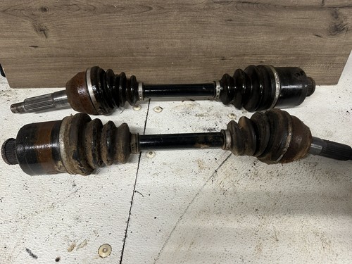 05 POLARIS SPORTSMAN 400 REAR BACK LEFT RIGHT DRIVE CV AXLES PIVOTS SHAFTS