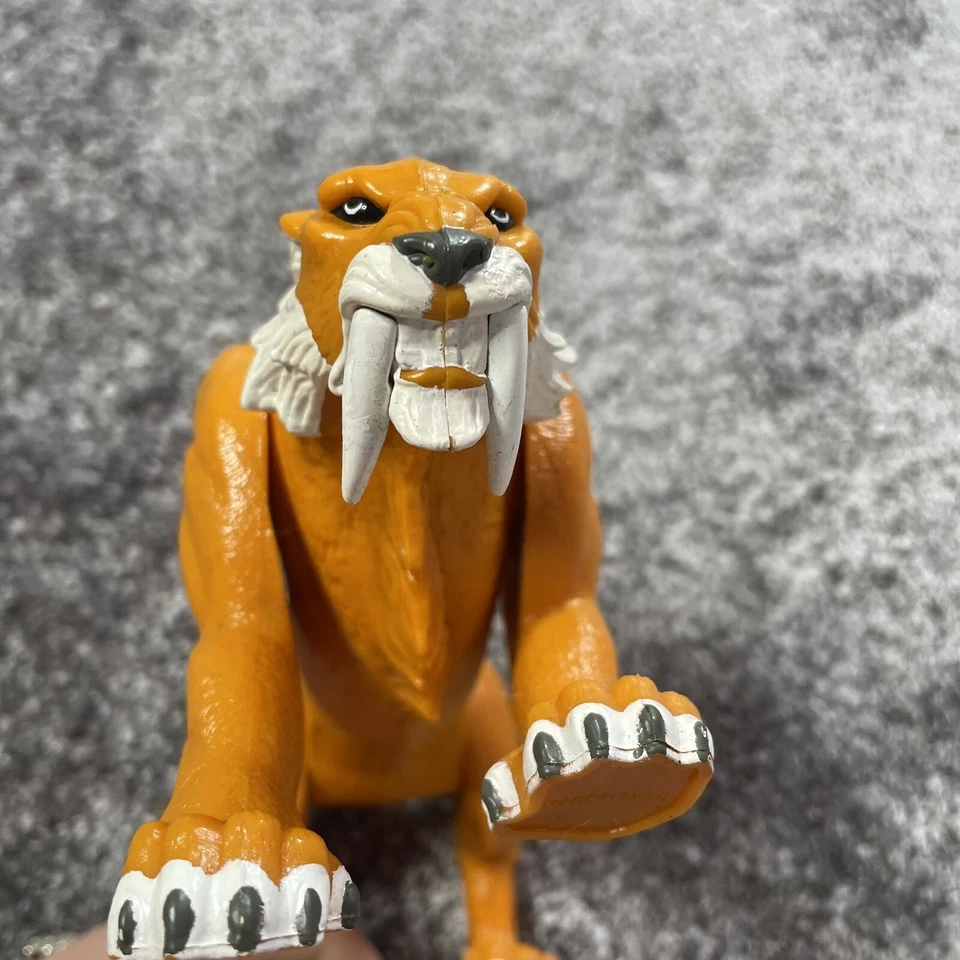 Figura de acción 1997 X-Men Savage Land Zabu Sabretooth Tiger ToyBiz Foto 3 de 4