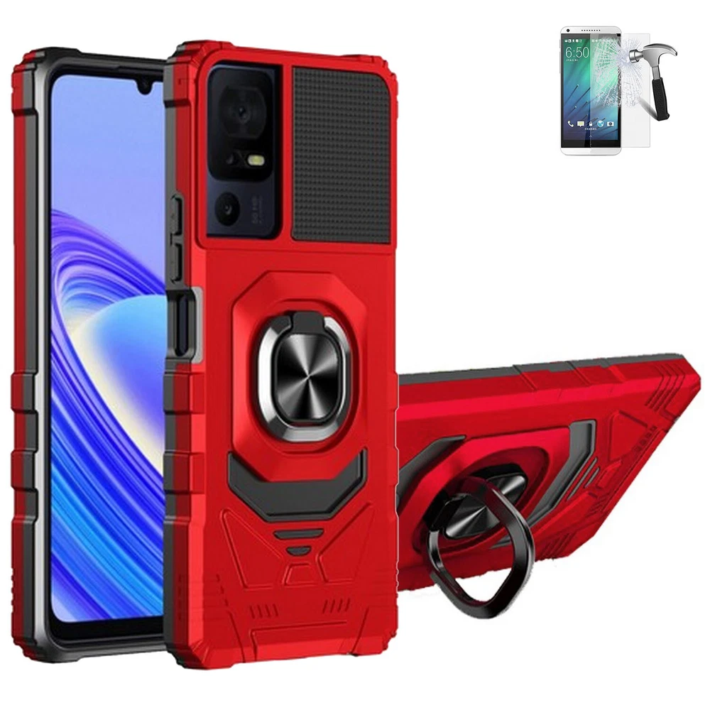 Shockproof Ring Case for TCL 40 SE 40SE T610E T610K