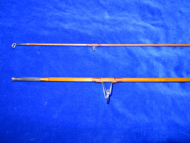 BAMBOU REFENDU CANNE A Peche Mouche Pezon Michel 2 Brins Fishing Bamboo Rod Lure EUR 159,00
