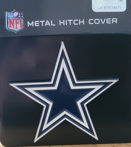 DALLAS COWBOYS HIGH QUALITY METAL TOW HITCH COVER - Picture 2 of 5