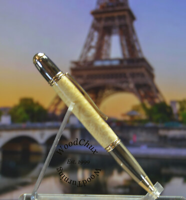 Pen Handmade Stunning Boxelder Wood Gatsby Writing Pens USA SEE VIDEO 1113