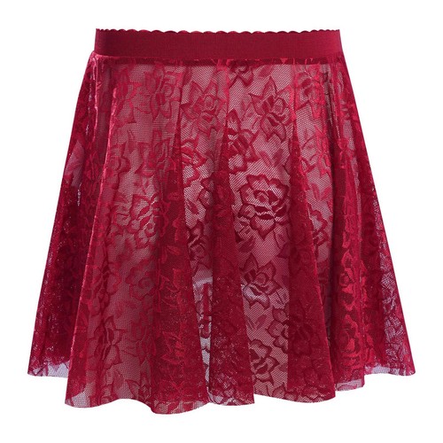 Niñas Falda Princesa Vestido Floral Faldas Informal Minifalda Cintura Elástica - Imagen 33 de 47
