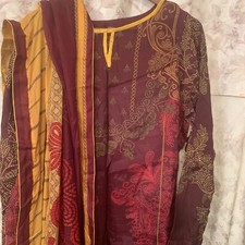 Designer lime light 2P kameez