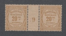 France - Timbres neufs ** - Taxe N° 45a - Papier GC - Millésime 9 - TB
