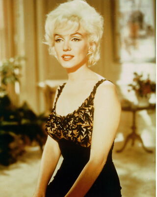 A Marilyn Monroe Star Wearing Black Lace Dress 8x10 Photo Print | eBay