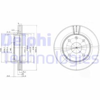Scheibe BG4003 Delphi FüR Chevrolet Daewoo