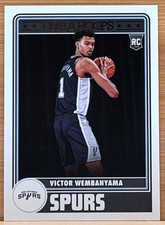 2023-24 NBA HOOPS VICTOR WEMBANYAMA ROOKIE CARD #298 SPURS