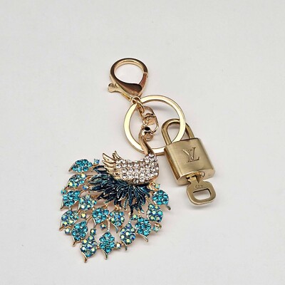 Louis Vuitton Gold Padlock   Key Set Authentic LV w/ unbranded Keychain