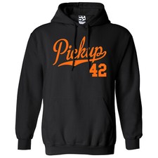 Pickup 42 Script HOODIE 1942 Truck Hot Rod Custom Classic 3100 Hooded Sweatshirt