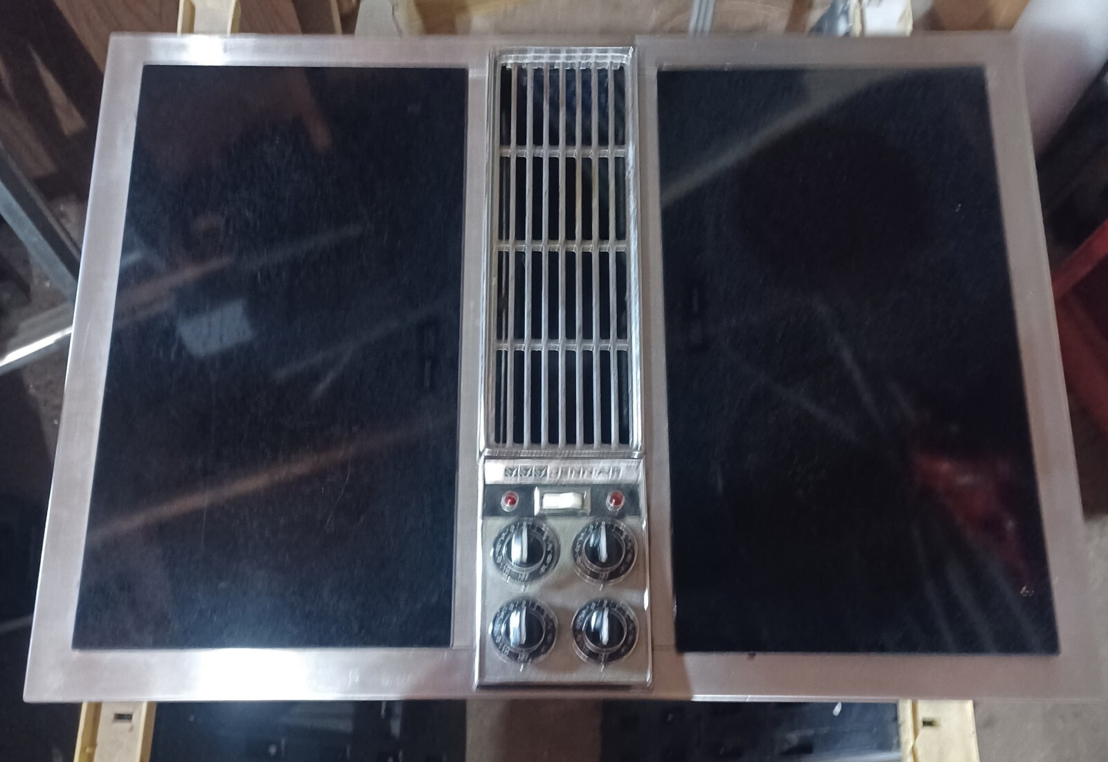 Jenn Air C221 Downdraft Stainless With Grill Unit & Two A122 Cartridges VIDEO eBay