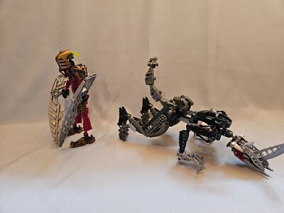 LEGO Bionicle Titans #8811 Toa Lhikan & Kikanalo - Complete, No