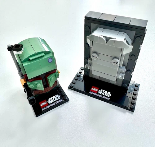 LEGO Brickheadz: Boba Fett & Han Solo (41498) Neuteile inkl. bedruckter Fliesen - RAR