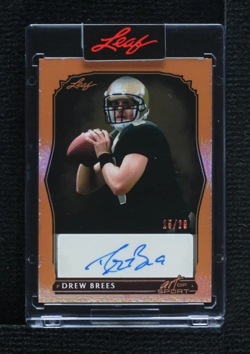 2023 Leaf Art of Sport Drew Brees #BA-DB3