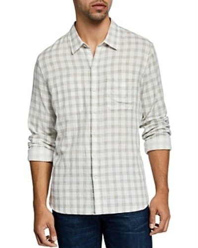 John Varvatos Star Usa 258447 Neil Gingham Regular Fit Button-Down Shirt Size L