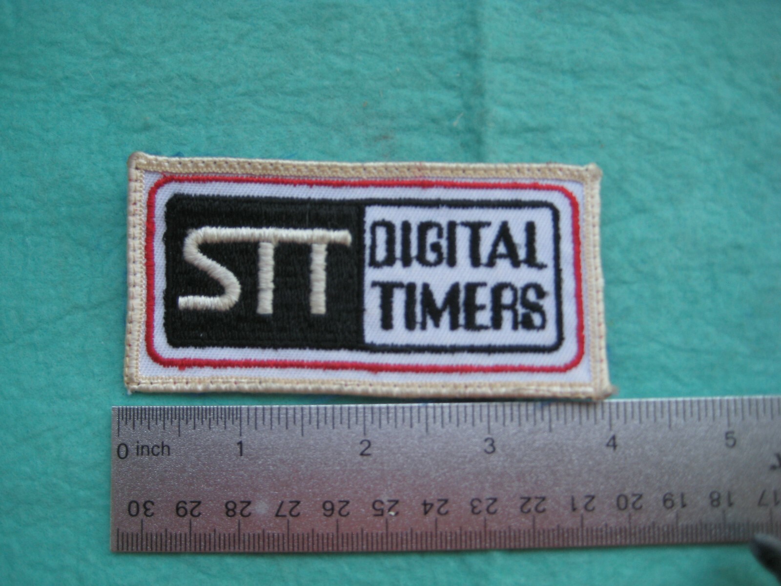 Old Timer Patch Vintage STT Digital Timers Racing Equipment Dealer Patch | eBay