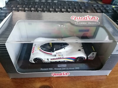 Quartzo 1/43 Peugeot 905 #1 Winner Le Mans 1992 QLM99009 | eBay