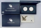 2012-S AMERICAN EAGLE SAN FRANCISCO TWO-COIN SILVER PROOF SET W/ BOX & COA (C)