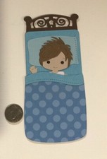 1 Bedtime Scrapbook HANDMADE Die Cut / Card Embellishment