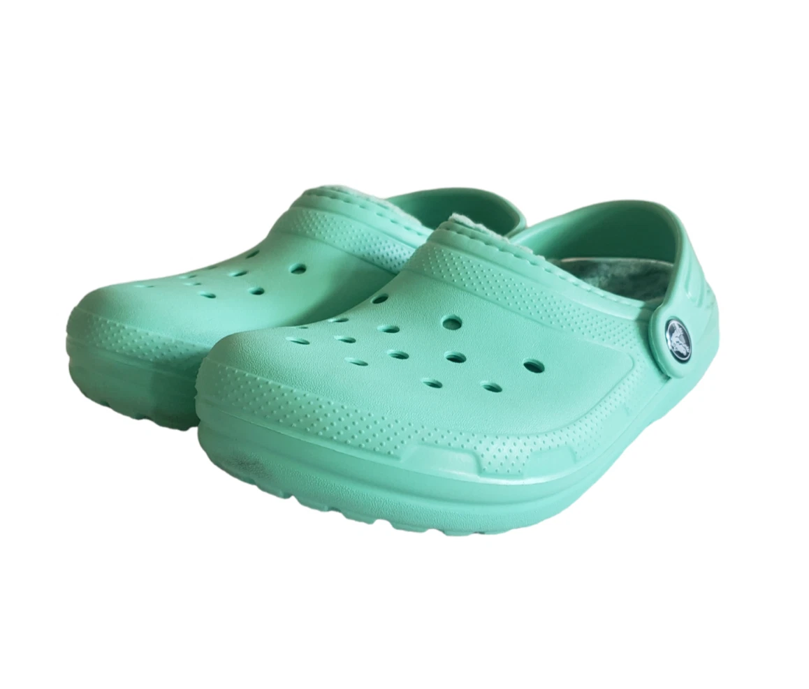 baya faux fur lined clog