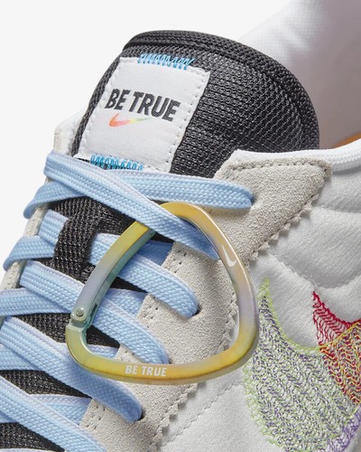 NIKE CORTEZ BE TRUE - Summit blanco, negro, multi dr5491 100 - eu 46 - uk 11 - Imagen 10 de 12