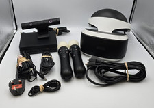 Sony PlayStation VR (PS4) - With Remotes, Camera & Cables - FREEPOST