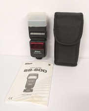 Nikon SB-600 Autofocus Speedlight Shoe Mount Flash - Tested, Full Funciton 
