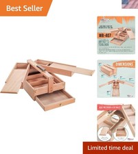 Multi-Function Artist Tool Supply Box with Locking Clasps Tool Storage Box ...