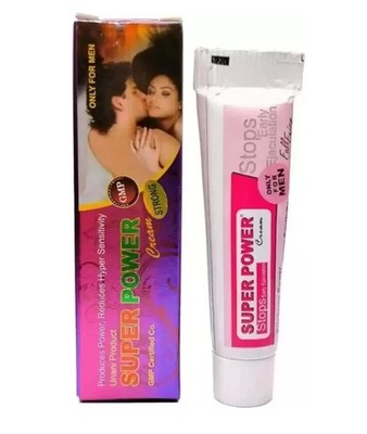 Generic Super Power Cream Men Long Delay Timing Cream, 5 Gm
